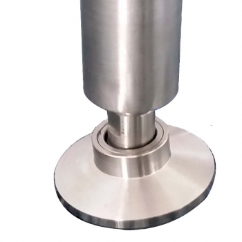 Preview: Edelstahl Bibliotheksleiter Rund