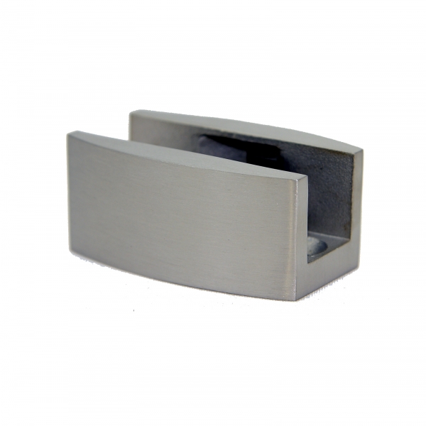 Glasschiebetür P1 775 x 2175 mm Edelstahlsystem